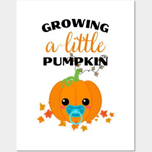 Growing a Little Pumpkin Posters and Art